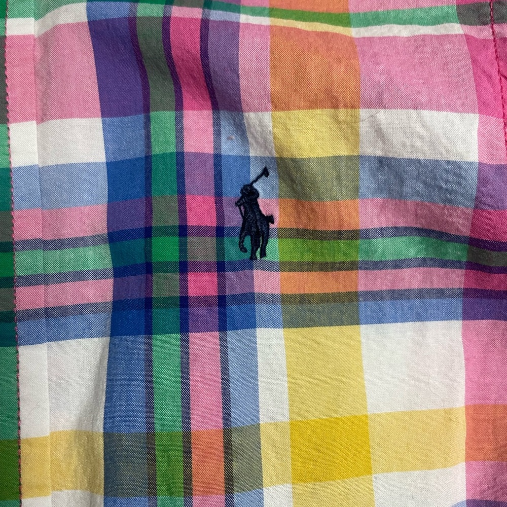 Ralph Lauren Kids Multicolor Plaid Button Down Shirt - Picture 2 of 3